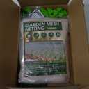 Garden Netting Kit, 10X30 Ft Garden Ultra Fine Mesh Net Bird Barrier Protection with Garden Hoops for Protect Garden Vegetables Flowers Shrubs Fruit Trees Indoors & Outdoors Plant Beds Greenhouse