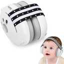 Baby Ear Protection, Noise Cancelling Headphones for Babies and Toddlers Up to 36 Months (Black)