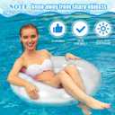 Inflatable Pool Floats for Women 41 Inch Swimming Pool Rings Summer Tubes for Floating Beach Pools Summer