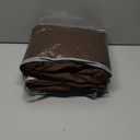 U-NICE HOME Recliner Chair Covers Reversible Chair Cover Pet Covers for Dogs with Elastic Straps Water Resistant Diamond Quilted (28''Recliner Oversized, Coffee/Beige)