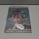 Retro Sign Tin Sign Optometry When Life gets Blurry Adjust Your Focus Vertical Aluminum Sign Wall Decor Shed Garage Man Cave Kitchen 12 X 8 Inch