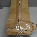 LANTEFUL Tall Shoe Rack 10 Tier Shoe Organizer Large Shoe Shelf with 18 Hooks Storage for 50 Pair, Stackable Vertical Shoe Rack Organizer for Closet, Entryway, Bedroom (10 Tier-68" High-34" Wide, Black)