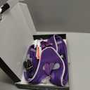 PceoTllar Light Up Dog Harness, LED No Pull Reflective Dog Harness, Flashing Lighted for Night Walking - Small/Medium, (Purple,L)