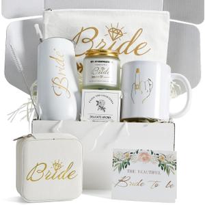 Bride To Be Gifts Box,Bridal Shower Gifts,Bachelorette Gift for Bride, Bachelor Party souvenirs,Wedding Gift Engagement giftware for Her,Fiance giftware for Women,Future Mrs Newly Engaged