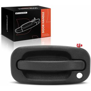 A-Premium - Exterior Door Handle with Keyhole - Front Left Driver Side - Compatible with Cadillac, Chevy & GMC Models - Silverado, Sierra, Tahoe, Suburban, Avalanche, Yukon - 99-07 - Replace# 15034985
