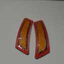 Front Bumper Side Marker Lights Reflector Compatible with 2011-2016 BMW F10/F11 5 Series 528i 528ix 535i 550i(Amber Lens)