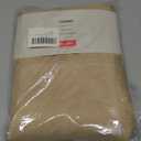 maxmill Square Tablecloth Water Resistance Antiwrinkle Spill Proof Linen Looking Texture Table Cloth, Decorative Fabric Table Cover for Banquet Parties Event Holiday Dinner, 70 x 70 Inch, Beige