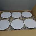 50 Pcs Tambourine Bulk Drum for Adults Operation Christmas Bulk Items Hand Held Percussion Gift Wood Metal Jingles Musical Educational Drum Instrument for Church Wedding Charity Party(6 Inch)