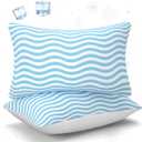 SLEEPDIARY Pillows Standard Size Set of 2 Adjustable Shredded Memory Foam Cooling Bed Pillows, Custom Loft for Side, Back, and Stomach Sleepers, Shape-Retaining Support & Washable Cover
