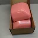 Side Mirror Cover, Rearview Mirrors Decoration Trim Kit Fit for 2018-2026 Jeep Wrangler JL JLU & Gladiator JT(Pink)