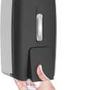 Hand Soap Dispenser Wall Mounted Black