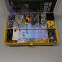 322-Piece Fishing Lures Kit - Buzz Bait/Spinner Baits/Jig/Frog, Fishing Tackle Box with Tackle Included, Soft Bait/Hooks/Weights, 2024 Fishing Gear Lure Kit Gift for Men Freshwater Bass Trout