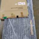 Lumizone Extra Tall Cat Gate 61.02" High Pressure Mounted Extra Wide 46.65"-50.78" (17Sizes) 1.37" Gap No Drilling Auto-Close Tall Pet Gate for Dogs (Black, 46.65"-50.78" W)