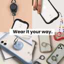 iFace Reflection Designed for iPhone 14 Case (6.1")  Cute Shockproof Hybrid [9H Tempered Glass + Bumper] Wireless Charging Compatible Clear Protective Cover for Girls, Women - Red