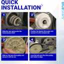 [2026 upgraded] BlueStars W10721967 Washer Pulley Clutch Kit & W10006384 Drive Belt For Whirlpool Kenmore Maytag - Replaces W10006356 W10006354 PS10057144 W10326374 AP6014712 WTW5000DW1 MVWX655DW1
