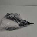 LED Floor Lamps for Living Room, 12W Modern Arc Floor Lamp with Remote & Adjustable Linen Lampshade, Stepless Dimmable Tall Standing Lamp for Bedroom Office Reading (White Shade)