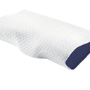 1pc Memory Foam Pillow Neck Pillows(Blue) one size