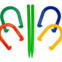 Plastic Horseshoe Game