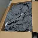 H.VERSAILTEX 4 Piece Stretch Sofa Covers for 3 Cushion Couch Covers for Living Room Furniture Slipcovers (Base Cover Plus 3 Seat Cushion Covers) Upgraded Thicker Jacquard Fabric (XL Sofa, Grey)