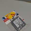 Taylor LCD Display Digital Kitchen Refrigerator/Freezer Kitchen Thermometer Min/Max on Display, 2 inch display, Gray, 1 Count (Pack of 1), Grey 