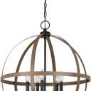 Generation Lighting 5251005-846 Calhoun Five Light Chandelier Hanging Modern Fixture, Stardust
