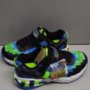 Skechers Unisex-Child Mega-Craft 2.0 (3.5 Big Kid, Black/Blue/Lime)