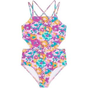 Kanu Surf Girls Beach Girl Sport Cut-Out One Piece Swimsuit Size 10