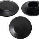 141 Pcs Auto Body Black Plastic Hole Plug Button and Flush Mount Sheet Metal Plug Assortment Kit - Fits Hole Size 1/2", 3/4", 3/8", 7/8