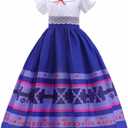 SZ-TONDA Kids Halloween Costume Dress - Girls Princess Party Cosplay Outfit Clothes Summer Dress  (110)