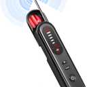 Hidden Camera Detectors, Rechargeable Wireless Large Find Range, Accurate Multi-Purpose Sensitivity Adjustable Bug Detector, Easy to Use Portable Camera Finder for Hotel, Office and Car (Medium)