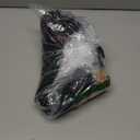 American Trends Mens Western Shirts Long Sleeve Cowboy Shirts for Men Casual Button Down Shirts Country Shirt (Medium, Black)