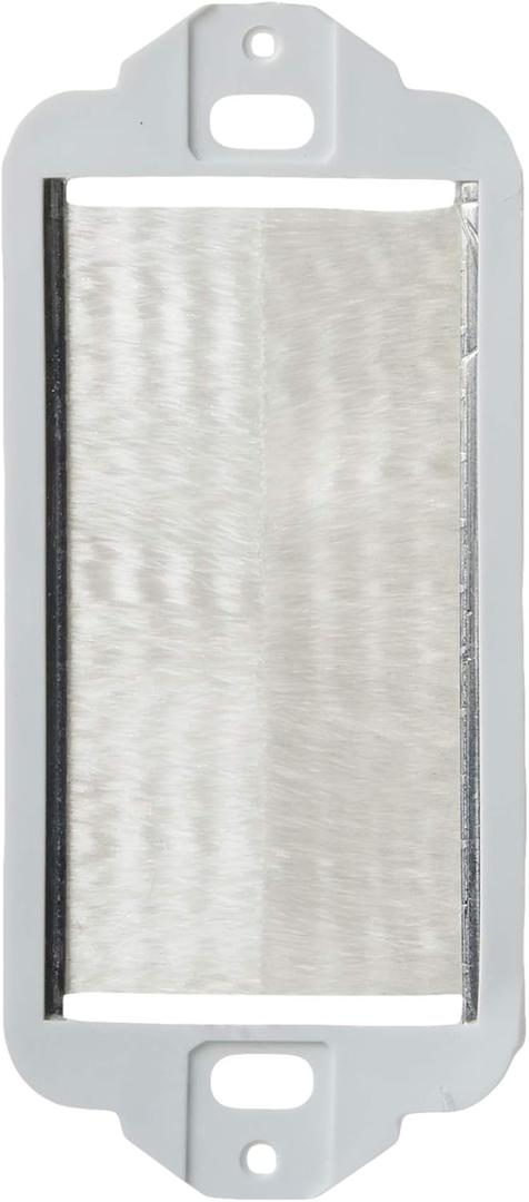 Leviton 41075-DBW Decora Brush Passthrough, White