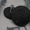 Ladder Leveler Non-Slip Rubber Leg Stabilizer, Adjustable Ladder Leg Level, Maximum Load Capacity 550 lbs, Fits Indoor and Outdoor Stairs and All Surfaces, Fittings 1 Pair (20 Inch)