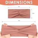 Panleding 12 Pcs Stretchy Headbands for Women, Absorbed Sport Headband Soft Twist Knotted Headbands for Daily Life Yoga