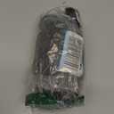 QINSEN Women's V Neck Tank Tops Double Lined Adjustable Strap Camisole Shirt (Black) S