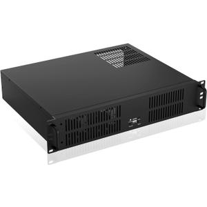 2U Micro ATX Compact Rackmount 3 x 3.5-inch HDD and 1 x 2.5-inch SSD, Chassis Support ATX PS2 PSU, USB