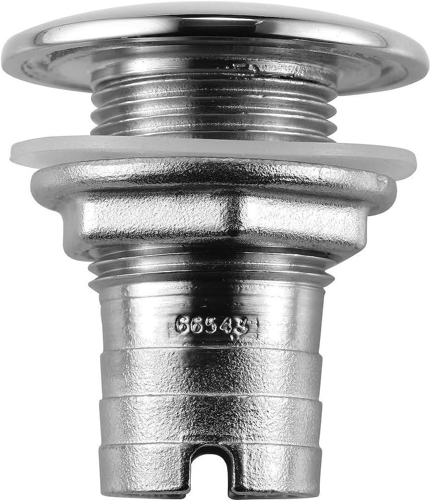 Attwood Stainless Steel Barbed Short Straight Thru-Hull