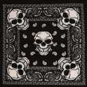 Motique Accessories Skull Bandana