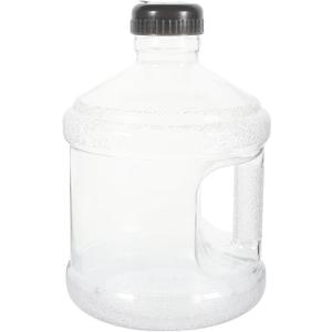 Cabilock 3L Water Jug with Lid and Handle, Reusable Portable Gallon Water Bottle for Outdoor Sports Fitness Gym Hiking