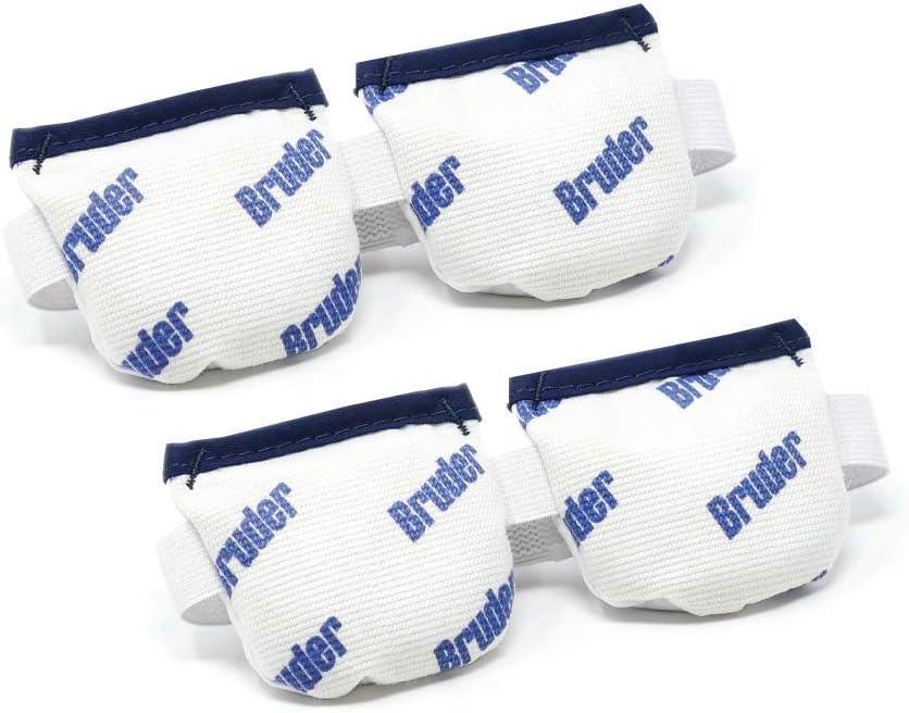 Bruder Moist Heat Compress | Microwave Activated Mask | Reusable, Washable, Non-allergenic | Fast Acting Relief for Dry Eye and Other Irritations | (Pack of 2)