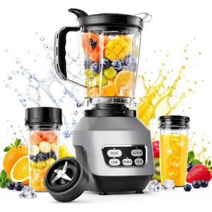 DUMOS Smoothie Blender for Kitchen, Personal Blender for Smoothies