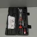 VANPO Digital Torque Wrench 3/8-Inch Drive 5-99.5 ft-lbs./6.8-135Nm, 2% Torque Accuracy, Electronic Torque Wrench with Preset Value, Buzzer and LED Notification for Automotive Motorcycle & Bicycle