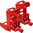 2 Pack Wall Jacks for Framing, 1000 LB Heavy Duty Wall Lifting Jacks, Portable Cast Iron Construction Jacks for Wall Beams, Floors & Decks (Fits 1-1/2"x3-1/2 Fir Poles & 1" OD Steel Pipe)