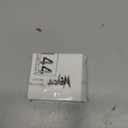 Weysat 8 Pcs 1" x 2-1/4" Door Edge Hole Filler Plates with Double Sided Tapes, Deadbolt Cover Blank Strike Plates for Exterior Doors Lock