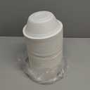 Axe Sickle 200 Pcs 4 Ounce Paper Ice Cream Cups Disposable Dessert Bowls for Hot or Cold Food, Sundae, Frozen Yogurt, Soup, White