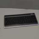 Wireless Keyboard and Mouse Combo, Full Size Ergonomic Keyboard with Wrist Rest and Phone Holder 2.4G USB & Type-C Quiet Keyboard Silent Mouse for Computer Laptop Windows Mac iOS