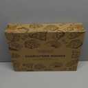 Charcuterie Board with Clear Lid, Travel Portable Cheese Board Charcuterie Boxes Cutting Boards for Kitchen, House Warming Gifts New Home, Gifts for Women (6 Compartments Black)