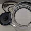 SIMPLETASTE Milk Frother, 4-in-1 Electric Milk Frother and Steamer, Automatic Warm and Cold Foam Maker and Milk Warmer for Latte, Cappuccinos, Dark Blue (Medium)