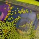 Handheld Water Game with Light  Water Ball Target Toy for Kids Ages 3+, Retro Fidget, Screen-Free Car Travel Game, Road Trip, Airplane, Portable Autism Gift (Green Dinosaur)