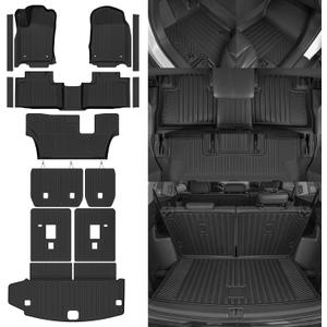 Custom Fit Floor Mats for 2013-2015 Dodge Durango 7 Seats/Bench Seats